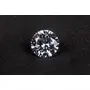 Saasvi Jewels Certified Moissanite Round shape Diamond D color gemstone VVS1 Clarity, 4 image