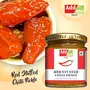 Add me Red Stuffed King Chilli Pickles 200gm lal mirch ka Bharwa Banarasi Masala mirchi ka achar 200g Glass Jar, 4 image