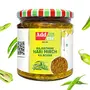 Add Me Homemade Hari Mirch ka Achar 200gm Green Chilli Pickle 200g Glass Jar, 3 image