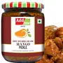 Add me Mango Pickle in Garlic Ginger Masala 500g Hot Hyderabadi South Indian aam ka achar Glass Pack, 6 image