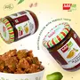 Add me Mango Pickle in Garlic Ginger Masala 500g Hot Hyderabadi South Indian aam ka achar Glass Pack, 5 image