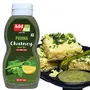 Add me Homemade dhania Pudina Chutney 210gm Classic Indian green Chutney Mint Sauce 210 gm, 3 image