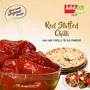 Add me Red Stuffed King Chilli Pickles 200gm lal mirch ka Bharwa Banarasi Masala mirchi ka achar 200g Glass Jar, 6 image