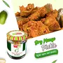 Add me Dry Mango Pickle sukha aam ka achar Very Less Oil 150gm Glass Pack, 3 image