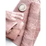 Amouve 100% Organic Cotton Luxury Bath Mat, 2400 GSM, Blush Pink, 2 image