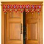 Webelkart Premium Welcome Traditional Art Handmade Door Bandarwal toran for Home Main Door/Entrance Door/Home Temple and Diwali Decorations| Diwali Door Decoration(Design5)