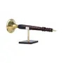 Silkrute Decor Classical Miniature Shanai, Handcrafted Music Instrument Miniature Acoustic Shanai, Dark Red Color, 2 image