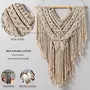 Decazone Macrame Wall Hanging Bohemian Style Hand Woven Mural Art For Nursery Dorm Living Room Decoration Housewarming Gift, 4 image