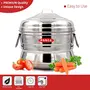 PANCA Idli Maker 3 Plate Premium Idli Cooker 18 Idli Cavitiies Idli Panai Steamer Premium (18 IDLI BIG), 5 image