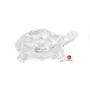 SAUDEEP INDIA Feng Shui Crystal Turtle Tortoise with Plate for Good Luck Feng Shui Tortoise Turtle (Regular Quality), 7 image