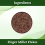 B&B Organics Finger Millet (Ragi) Flakes (Poha) (500g) Millet Flakes for Breakfast | Cereal Flakes, 4 image