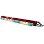 Radhe tes | Right Handed C Natural With Velvet Cover | Tuned With Tanpura A=440Hz | PVC Fiber | Blue & Light Green, 5 image