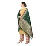 Enthone Women's Woven Art Silk Banarasi Dupatta With Tesses.(SZDPDG-4), 2 image