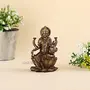 Collectible India Goddess Lakshmi Idol Hindu Laxmi Goddess Statue Home Office Decor (Size 8cm x 5cm), 5 image