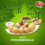 Frylo Ready to Fry Multigrain Poochkas/Golgappa | Panipuri Packet | FREE Street Masti Pani Puri Paste (Pack of 1), 6 image