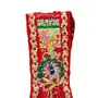 RANISATIYA Marwadi Rajasthani Bandhani ColorStole-Set Pallhu Odhana Pure Ghatchola Fabric Chunri Piliya & Pomcha, 4 image