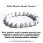 MODERN CULTURE JEWELLERY Natural Round Shape 8.5mm Reiki Feng-Shui Healing Crystal Gem Stone Triple Protection Beaded Bracelets For Men Women & Unisex, 5 image