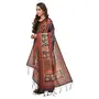 Fshway Women's Chanderi Silk Dupatta Digital Printed Silk Chunni (Length:2.30 Mtr Width: 36 Inch Approx 1 Mtr), 3 image