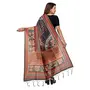 Fshway Women's Chanderi Silk Dupatta Digital Printed Silk Chunni (Length:2.30 Mtr Width: 36 Inch Approx 1 Mtr), 4 image