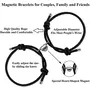 BEAUTIVIA New Couple Bracelet Stitching Magnetic Bracelets Women Romantic Valentine's Day log distance present for Lovers, 3 image