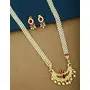 Anuradha Art Jewellery k Colour Kolhapuri Necklace Set Long Rani Haar Necklace For Stylish Women & Girls, 2 image