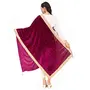 Traditions Bazaar Women's Velvet Embellished Dupatta (1Pc Dupatta Only 30 Inches x 2.25 MTRS), 4 image