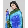 Le Reliable Women's Solid Plain Chiffon Dupatta Size 2.25 Meters With Lace Casual Use For Women/Girls, 4 image