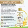 Mom & World Hair Oil With Organic & pressed Natural Oil For 200 ml, 4 image
