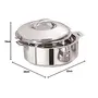 Kuber Industries Casserole/ Box/hot case in Stainless Steel CTKTC6036 (Small 1800 ml ), 7 image