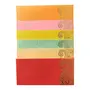 JhintemeticÂ® - Pack of 25 Matellic 5 Colours of 5 Each Randomly Picked Colourful Designer Shagun Lifafa/Money Gift Envelope with Golden Ambi for Gifting Money on any occasion, 2 image