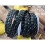 cords craft 12mm 5 Ply Flat Braided Genuine Leather Cord Black Color Hand Braided Roll of 2 Meters, 2 image