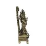 Bhimonee Decor Pure Copper Handmade Lord Ram Darbar Murti | Rama Sita Lakshman Hanuman Statue | Ram Parivar Murti for Home Temple Blessing Hapess Health Wealth | Small Size 2.65 Inch, 6 image