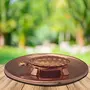 Divya Mantra Feng Shui Pure Copper 1.5 Inch Tortoise/Turtle with 2.25 Inch Diameter Water Plate; Living Positivity Wealth Money Good Luck & Longevity; Home Decor Gift Items/Products, 5 image