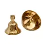 Bhimonee Decor Pure Brass Akhand Jyothi | Pyali Stand | Nanda Table Diya 3.2 inches Big Brass Pack of 2 pcs, 5 image