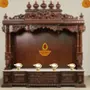 athizay Brass Kuber Diya Set for Diwali Decoration | Gifts | Pooja Item Standing diyas Pack of 2 Diya, 6 image
