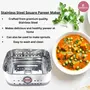 Embassy Stainless Steel Square Paneer Maker / Mould Size 2 400 ml, 5 image