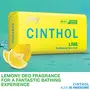 Cinthol Lime 100g (Pack of 5) - 99.9% Germ Protection | Lime Fresh Fragrance | For Bath Grade 1 | For All Skin Types, 4 image