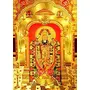 Suninow Wood Tirupati Balaji Photo Frame |God Photo Frames | Lord Venkateswara Photo Frame | Tirupati Balaji Lakshmi Photo Frame | Photo Frame (33 X 24 Cm Wall Mount (Gold), 3 image
