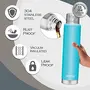 Milton Elfin 750 Thermosteel 24 Hours Hot and Water Bottle 750 ml Light Blue | Leak Proof | Easy to Carry | Office Bottle | Hiking | Trekking | Travel Bottle | Gym | Home | Kitchen Bottle, 4 image