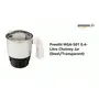 Preethi MGA-501 0.4-Litre Chutney Jar (Steel/Transparent)(Stainless Steel 1.00), 2 image