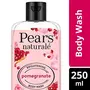 Pears Naturale Brightening Pomegranate Body Wash 250 ml 100% Natural Ingredients Liquid Shower Gel with Rose Extract for Glowing Skin - , 3 image