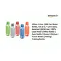 Milton Prime 1000 Pet Water Bottle Set of 5 1 Litre Each Assorted | BPA Free | 100% Leak Proof | Office Bottle | Gym Bottle | Home | Kitchen | Travel Bottle | Hiking | Treking Bottle, 2 image