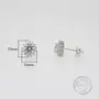GIVA 925 Sterling Silver Shining Flower Earring | Gifts for Girlfriend Gifts for Women and Girls | With Certificate of Authenticity and 925 Stamp | 6 Month Warranty*, 4 image