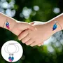Yaomiao 4 Pieces BFF Necklaces and Bracelets Best Friends Half Pendant Friendship Jewelry Set for Girls, 4 image