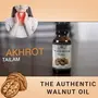 Dev Ayurveda Walnut Oil 100% Pressed 30mL.(PACK OF TWO 30ML X2 =60ML) The Original  Massage Oil, 7 image
