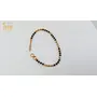 JHB Unique & Latest Black Bead Hand Bracelet Manra for Women (Yellow), 2 image