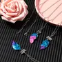 Yaomiao 4 Pieces BFF Necklaces and Bracelets Best Friends Half Pendant Friendship Jewelry Set for Girls, 3 image