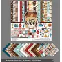 Inkdotpot Pet Dog Theme Collection DoubleSided Scrapbook Paper Kit Cardstock 12"x12" Card Making Paper Pack of with Sticker Sheet - 16 Pages - Multicolor, 3 image