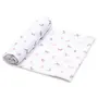 Masilo Bamboo Muslin Swaddle - Butterfly Kisses, 3 image