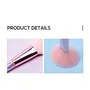 MINISO Makeup Brushes Set Rainbow Series with Powder Brush Highlighting/Shading Brush Eye Shadow Brush Concealer Brush and Brow Brush - 5PCS Multicolor, 5 image